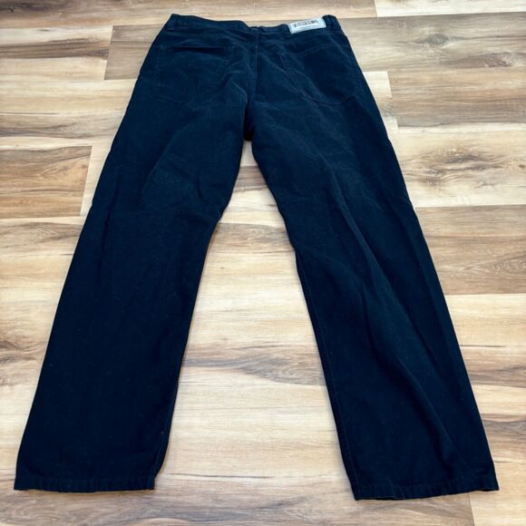 Hugo Boss Pants Mens 33 x 30 Navy Blue Alabama Brushed Plush Jeans - Picture 4 of 9